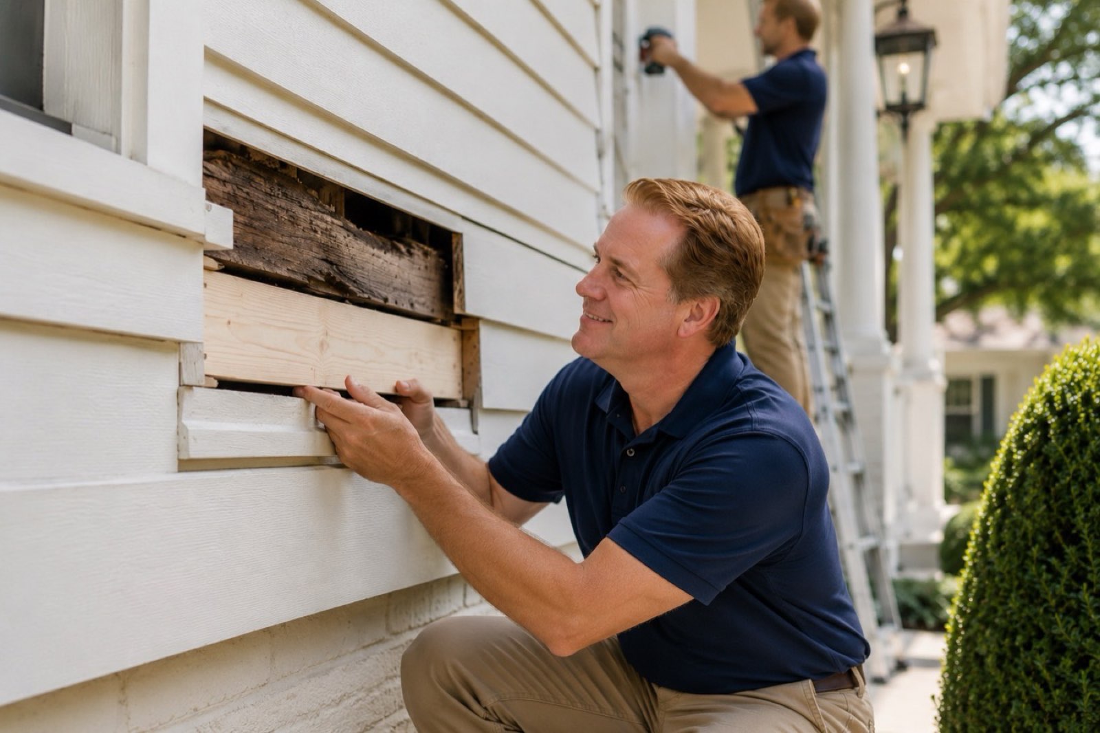 Kevin diagnosing damage